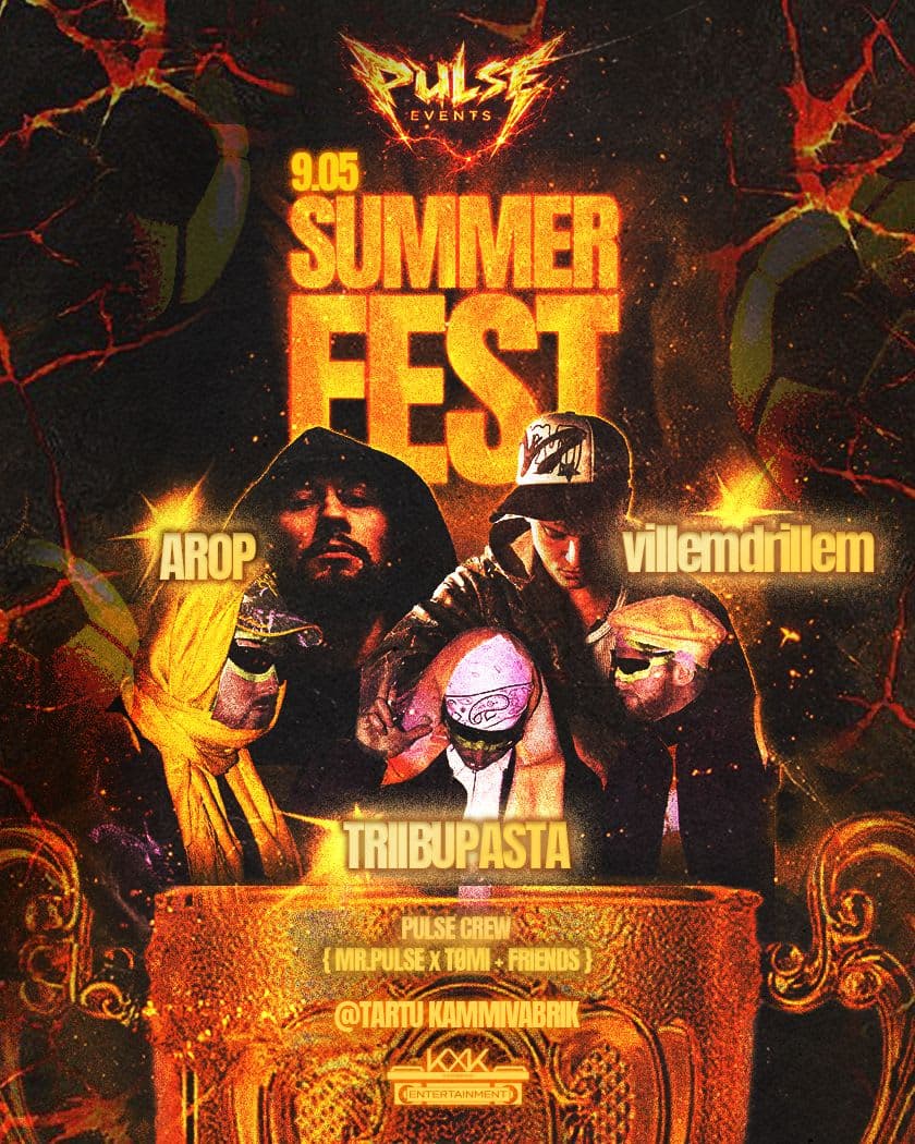 villemdrillem+ TRIIBUPASTA + AROP : PULSE SUMMER FEST